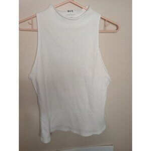 Maeve By Anthropologie Raw Edge Ribbed Tank Large
